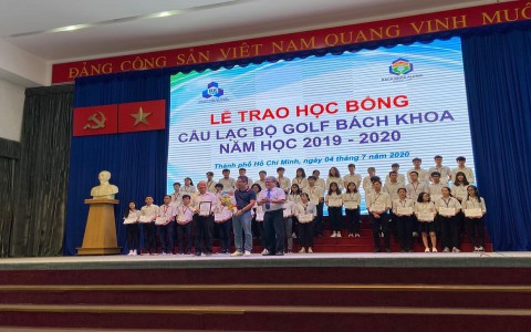 Câu lạc bộ golf Đại học Bách Khoa Tp. Hồ Chí Minh tổ chức giải golf lần thứ 4 nhằm đóng góp vào quỹ học bổng hỗ trợ sinh viên
